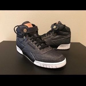 Rebook classic denim hi tops